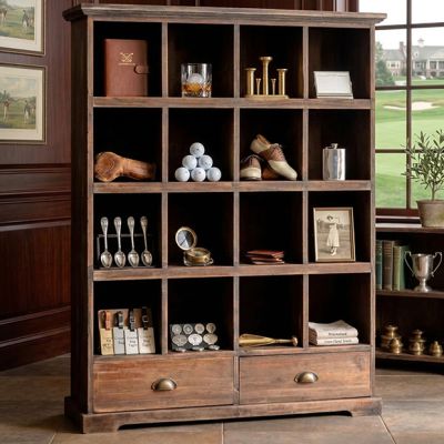 Rustic Farmhouse Display Shelf