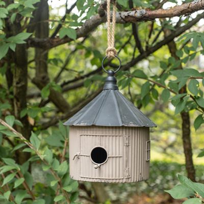 Rustic Farmhouse Grain Bin Birdhouse