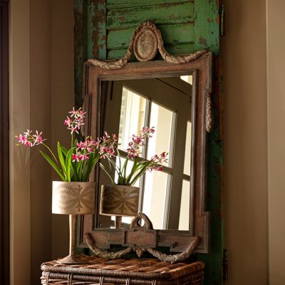 Rustic Farmhouse Manor Mirror