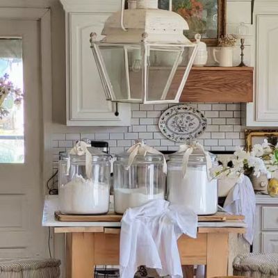 Metal Lantern Style Light