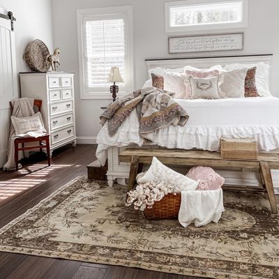 Rustic Farmhouse Seat Bench