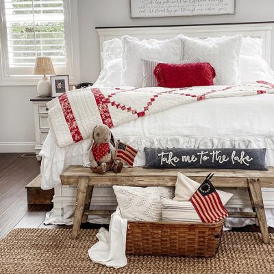 Rustic Farmhouse Seat Bench