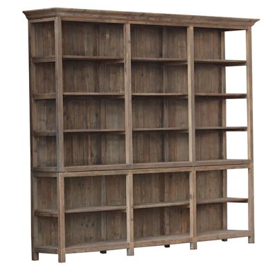 Rustic Farmhouse Stock Display Shelf Unit