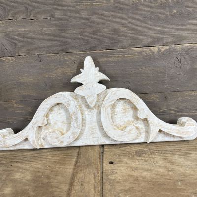 Rustic Farmhouse White Door Topper