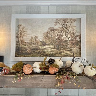 Rustic Framed Moody Countryside Wall Art