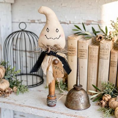 Rustic Friendly Ghost Spindle