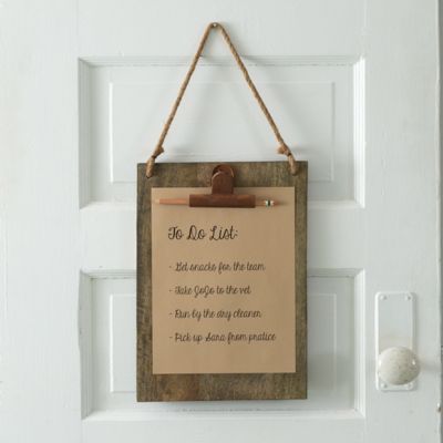Rustic Hanging Memo Board