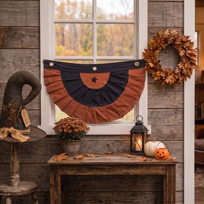 Rustic Harvest Decorative Bunting 20 Inch