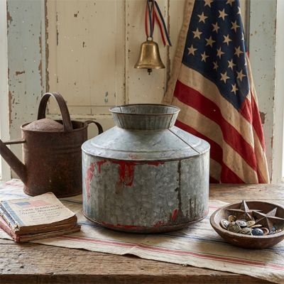 Rustic Homestead Reclaimed Zinc Water Pot