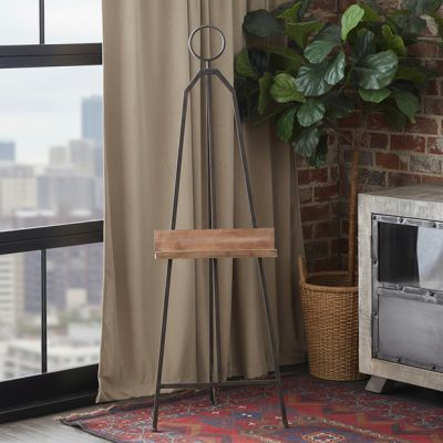 Rustic Industrial Easel Floor Display
