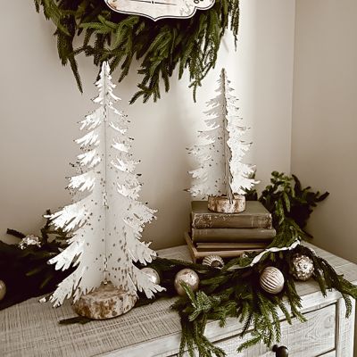 Rustic Metal Tabletop Tree