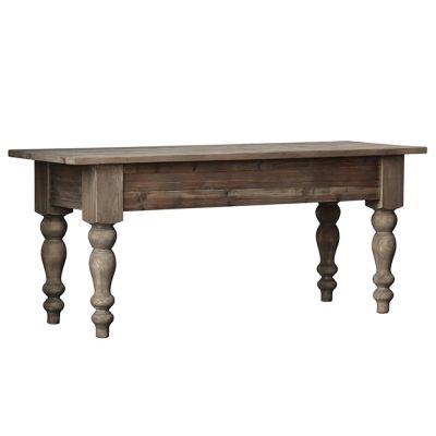Rustic Township Turned Leg Table
