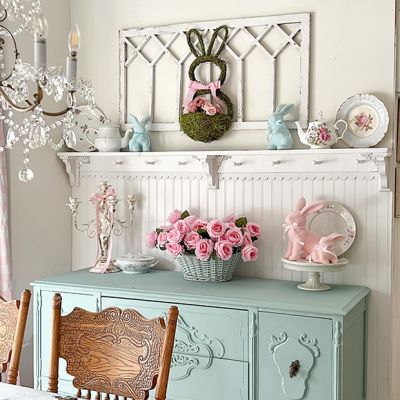 Rustic Window Wall Decor