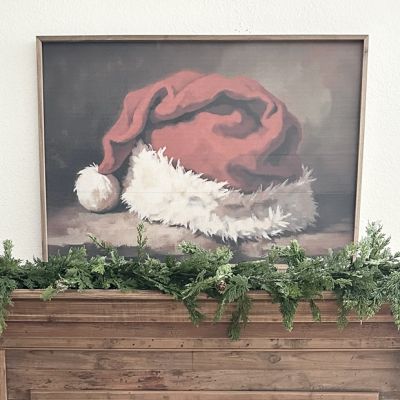 Santa's Hat Framed Wall Art