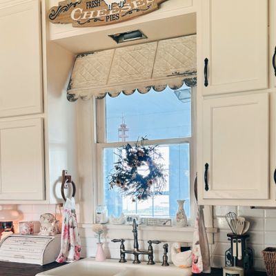 Scalloped Metal Tile Decorative Awning