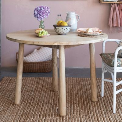 Scandinavian Inspired Wood Dining Table