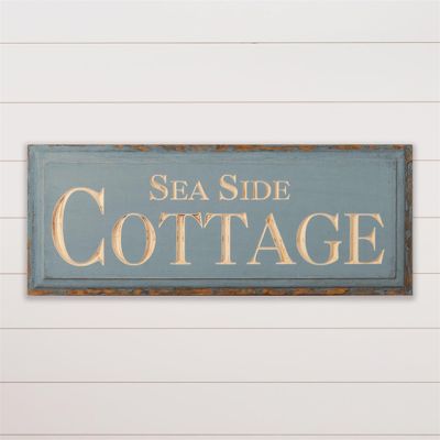 Sea Side Cottage Framed Sign