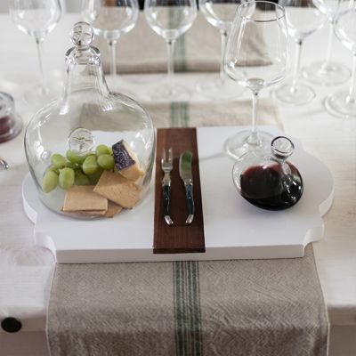 Signature Striped Vintage Bistro Collection Placemat Set of 4