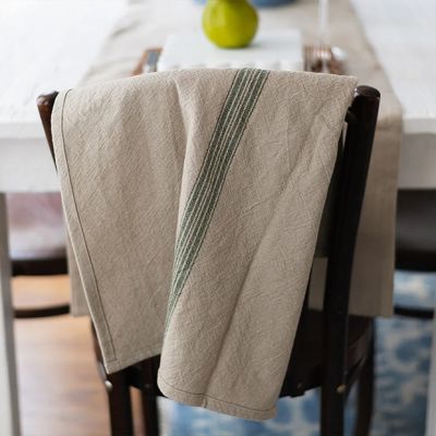 Signature Striped Vintage Bistro Collection Tea Towel Set of 2