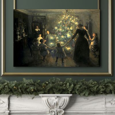Silent Night Canvas Wall Art