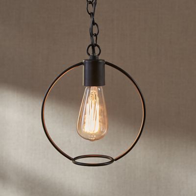 Simple Circle Pendant Light