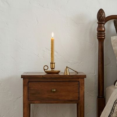 Simple Elegance Gold Taper Holder