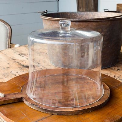 Simple Glass Cloche 12 Inch