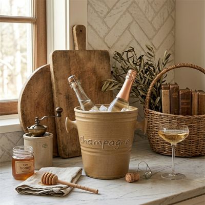 Simple Living Stoneware Champagne Bucket