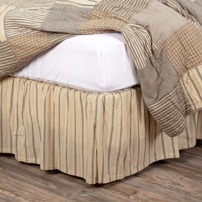 Simple Stripes Farm Bed Skirt