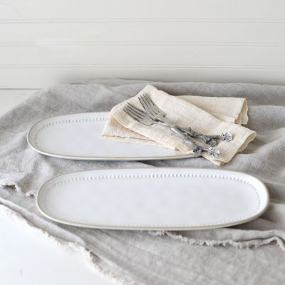 Simply Farmhouse Ceramic Serving Platter