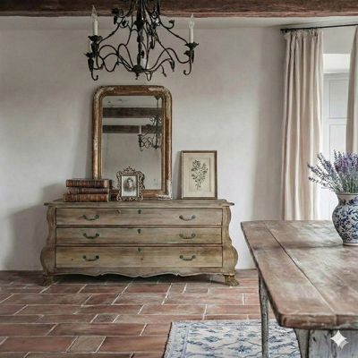 Simply Farmhouse Raw Wood Chest of Drawers