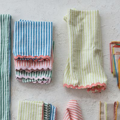 Simply Striped Cotton Napkins