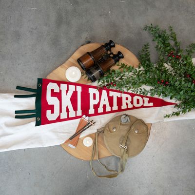 Ski Patrol Pennant Flag