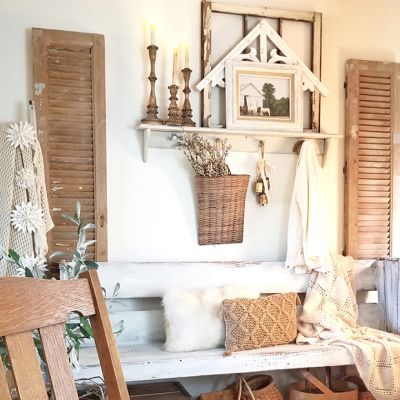 Skinny Shutter Wall Decor