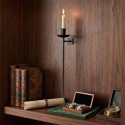 Sleek and Slender Taper Wall Sconce