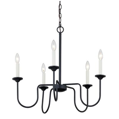 Sleek Taper Candle Style Chandelier