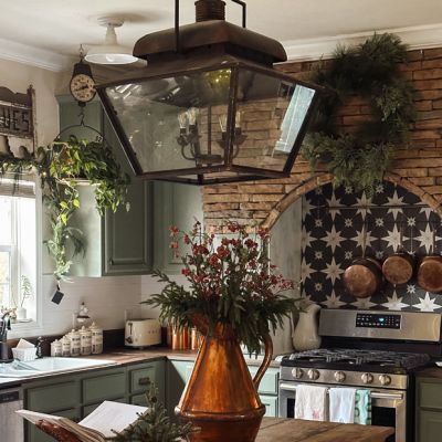 Sophisticated Farmhouse 4 Light Pendant