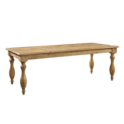 Spindle Leg Dining Table