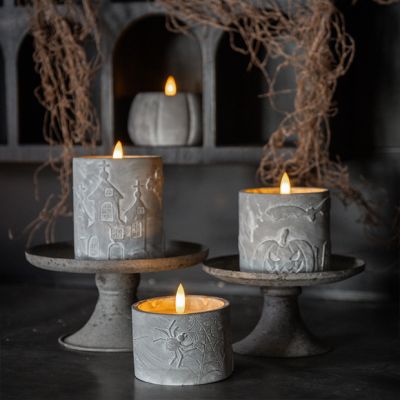 Spooky Nights LED Candle Set of 3