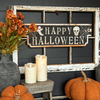 Spooky Season Happy Halloween Wall Sign