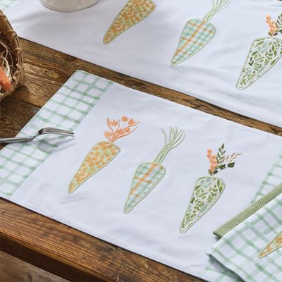 Springtime Carrot Patch Placemat Set of 4