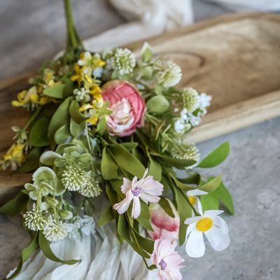 Springtime Faux Floral Stem Spray