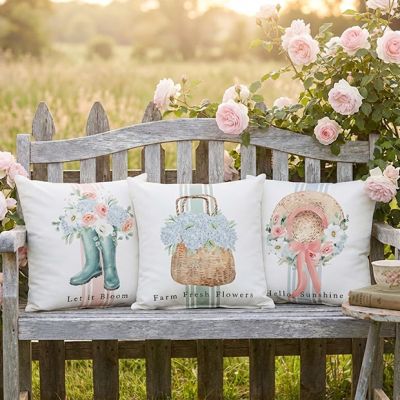 Springtime Mini Pillow Set of 3