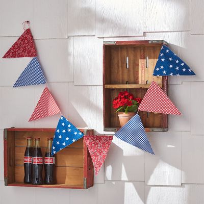 Star Spangled Celebration Pennant Garland