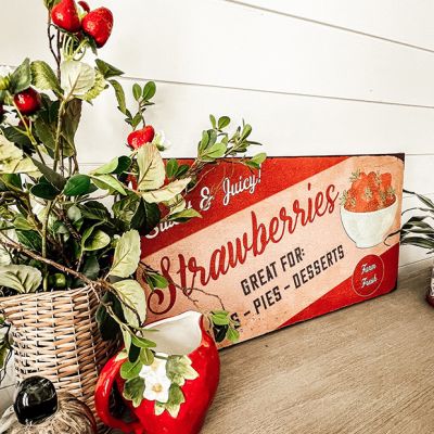 Strawberry Canvas Wall Art