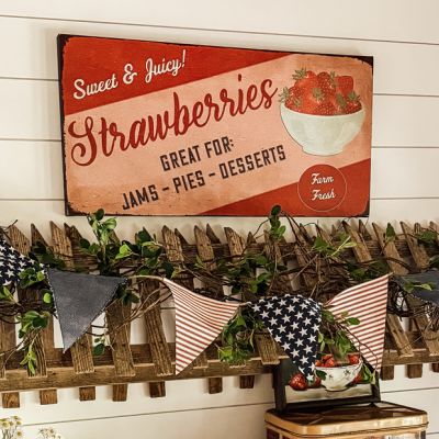 Strawberry Canvas Wall Art