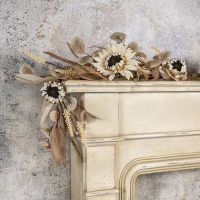 Subtle Sunflowers Autumn Garland