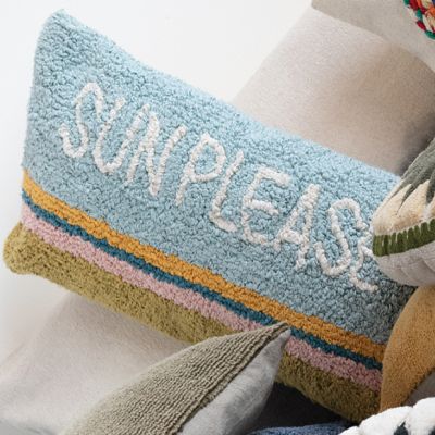 Sun Please Cotton Pillow