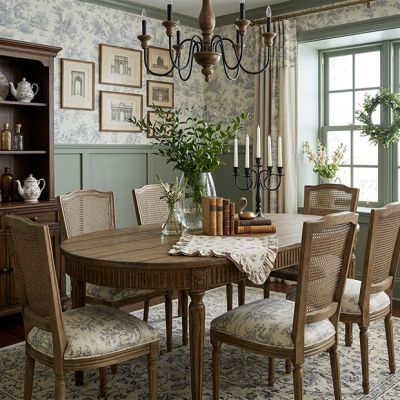 Sunwashed Manor Dining Table