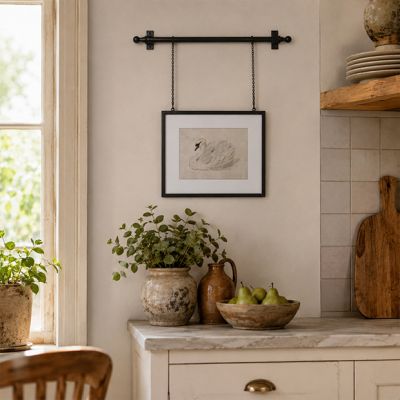Swan Song Hanging Framed Wall Art